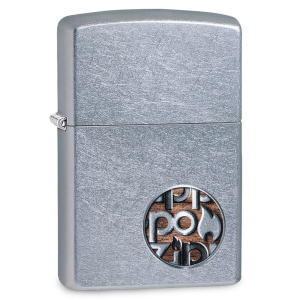 Зажигалка Zippo 207 Zippo Button Logo (29872) лучшая модель в Одессе