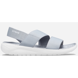 Сандалії Crocs Jibbitz Womens LiteRide Stretch Sandal 206081-00J-W7 37-38 23.8 см Light Grey/White (9001057683704_191448503915) ТОП в Одесі