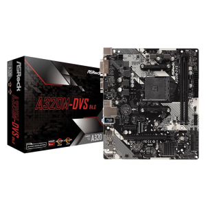 Материнська плата ASRock A320M-DVS R4.0 Socket AM4 краща модель в Одесі