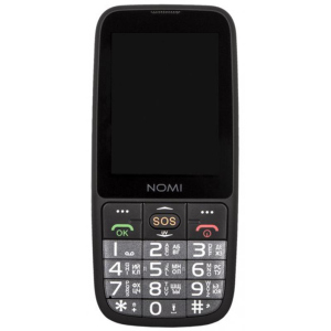 Мобильный телефон Nomi i281+ Dual Sim Black лучшая модель в Одессе