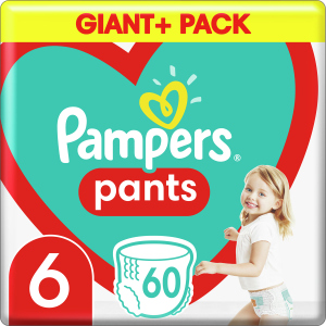 Подгузники-трусики Pampers Pants Размер 6 (15+ кг) 60 шт (8001090995179_8006540068526) в Одессе