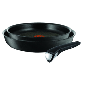 Набір сковорідок Tefal Ingenio Expertise 24 та 28 см + знімна ручка (L6509205) ТОП в Одесі