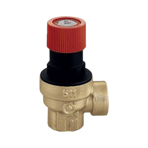 Запобіжний клапан Caleffi DN 1/2" (1,5 бара) для систем опалення (513415) краща модель в Одесі