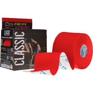 Кінезіологічний тейп REA TAPE Classic 5 см 5 м Червоний (REA-Classic-red)