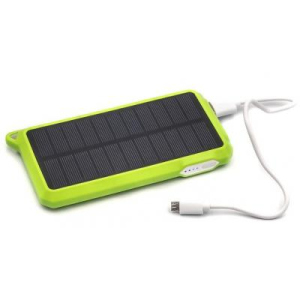 Батарея універсальна PowerPlant 10000mAh 1*USB/1A 1*USB/2A Solar 15V/200mA (PB-SS002G)