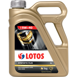 Моторное масло Lotos Syntetic Plus 5W-40 4 л ТОП в Одессе