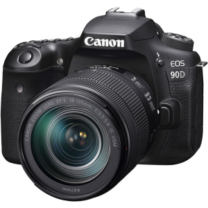 Фотоаппарат Canon EOS 90D EF-S 18-135mm IS USM Kit Black (3616C029) Официальная гарантия! лучшая модель в Одессе