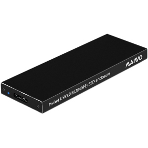 Зовнішня кишеня Maiwo для M.2 SSD (NGFF) SATA - USB 3.0 (K16N black) в Одесі