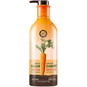 хорошая модель Гель для душа Happy Bath Natural Seed Origin Clean Carrot с маслом семян моркови 800 г (8809585089934)