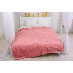 Плед MirSon №1003 Damask Pink 150x200 (2200002979979) лучшая модель в Одессе