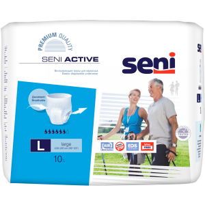 Підгузки-трусики для дорослих Seni Active Large 10 шт (5900516690915) ТОП в Одесі