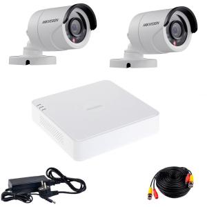 Комплект видеонаблюдения Hikvision Turbo HD-2W KIT в Одессе