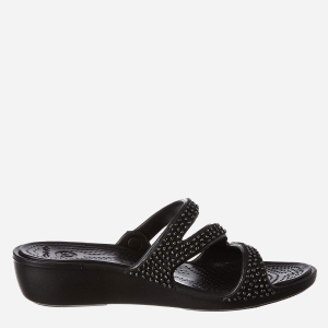 хороша модель Шльопанці Crocs Jibbitz Patricia Diamante 205725-060-W10 41-42 26.3 см Чорні (191448306059)