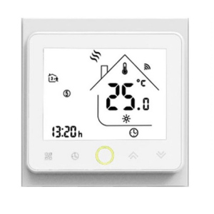 Терморегулятор In-Therm PWT-002 Wi-Fi White сенсорний програмований для теплої підлоги в Одесі