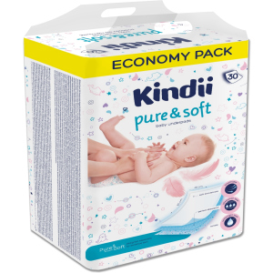 Одноразовые пеленки для детей Kindii Pure & Soft 60х40 30 шт (5900095032304) ТОП в Одессе