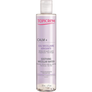 Заспокійлива міцелярна вода Topicrem Calm+ Soothing Micellar Water для зняття макіяжу 200 мл (3700281703924)