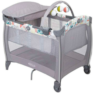 Манеж-кроватка Graco Contour Electra Patchwork (9D899PTWEU) ТОП в Одессе