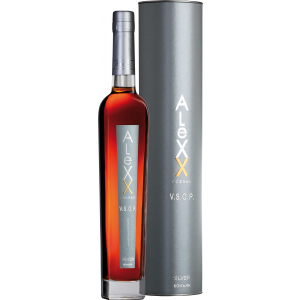 Бренді AleXX Silver VSOP 0.5 л 40% у тубусі (4820000621175) краща модель в Одесі