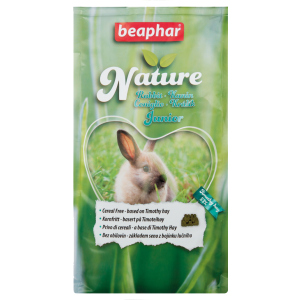 Беззерновий корм для кроленят Beaphar Nature Rabbit з тимофіївкою 1.25 кг (8711231101771) ТОП в Одесі