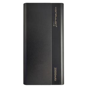 Зовнішній акумулятор (Power Bank) Konfulon A16Q, PD+QC 3.0, 20000 mAh (Чорний) краща модель в Одесі