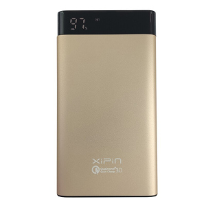 Зовнішній акумулятор (Power Bank) Xipin F1 10000 mAh (Золотистий) ТОП в Одесі