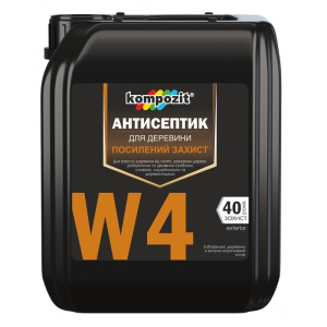 Антисептик для усиленной защиты Kompozit W4 5 л в Одессе