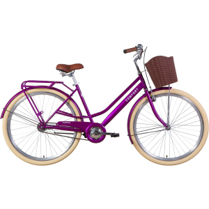 Велосипед Dorozhnik COMFORT FEMALE Velosteel 28" 19.5" 2021 Фіолетовий (OPS-D-28-196) краща модель в Одесі