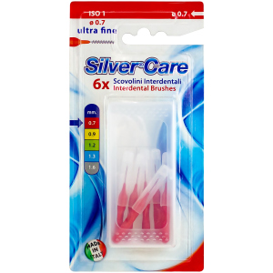 Міжзубні йоржи Silver Care 6 шт ультра-тонкі (8009315041212) краща модель в Одесі