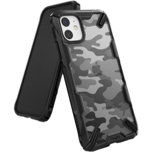 Панель Ringke Fusion X для Apple iPhone 11 Pro Camo Black ТОП в Одесі