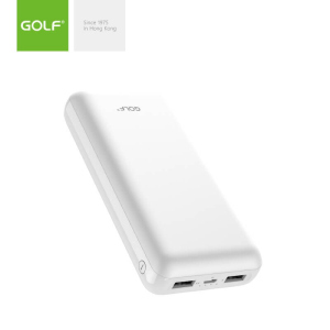 хорошая модель Портативная Универсальная батарея Power bank GOLF G57 20000mAh Белый