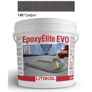 Эпоксидная затирка Litokol Epoxyelite EVO c.140 Чёрный графит 10кг ТОП в Одессе