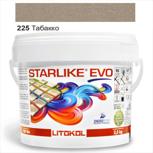 купить Эпоксидная затирка Litokol Starlike EVO 225 Табакко 2,5кг