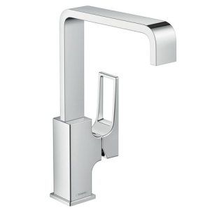 Змішувач Hansgrohe Metropol 230 для умивальника (ручка Loop) поворотний (74511000) гарнітура push-open в Одесі