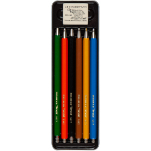Набір механічних олівців KOH-I-NOOR Diamond Pencils 2 мм метал 6 штук Кольорові (5217)(8593539817857)