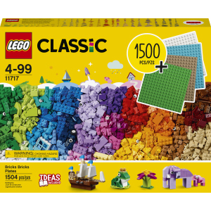 Конструктор LEGO Classic Кубики, кубики, пластины! 1504 деталей (11717) в Одессе