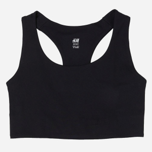 Топ спортивний H&M SPORT 9319993sdm M Чорний (PS2030000126040) краща модель в Одесі