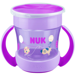 Поильник Nuk Evolution Mini Magic 160 мл Фіолетовий (4008600351832) в Одесі