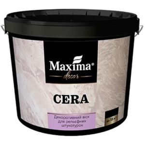 Декоративний віск Maxima для обробки рельєфних штукатурок "Cera" 1 л (4820024426794) ТОП в Одесі