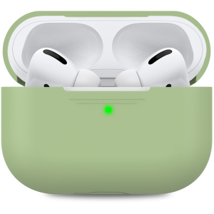 Силіконовий чохол AhaStyle для Apple AirPods Pro Green (AHA-0P300-GRN) ТОП в Одесі