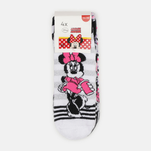 Набор носков C&A 418-151451 34-36 4 пары Белые с Minnie Mouse (cd08481709890) ТОП в Одессе