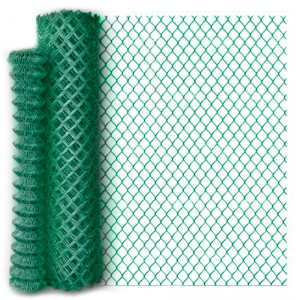 Сітка рабиця RIKO із ПВХ покриттям зелена 60*60 мм /1,6*2,6мм/1,5*10м