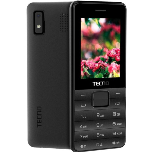 Мобильный телефон Tecno T372 Triple SIM Black ТОП в Одессе