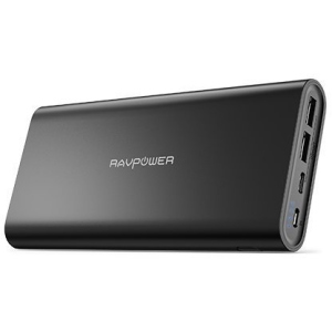 RavPower Power Bank 26800mAh USB-C/2xUSB (RP-PB067) чорний ТОП в Одесі