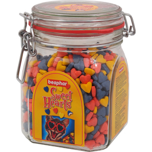 Витаминизированное лакомство Beaphar Sweet Hearts для кошек 1500 шт (10675) (8711231106752) ТОП в Одессе