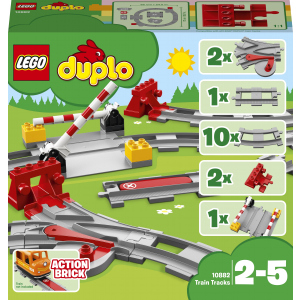 Конструктор LEGO DUPLO Town Рельсы 23 деталей (10882) (5702016117288) в Одессе