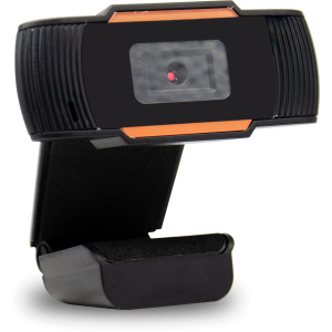 Веб-камера OKey WebCam HD 720P Black/Orange (WB100) лучшая модель в Одессе