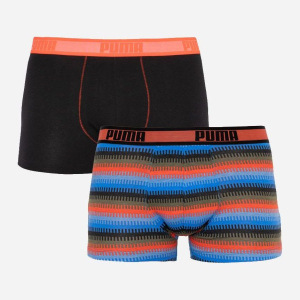 Набор трусов Puma Worldhood Stripe Trunk 2P 501004001-030 2 шт L Черный с красным и синим (8718824805542) рейтинг