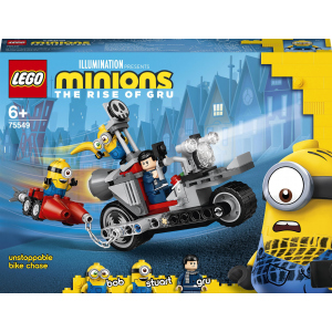 Конструктор LEGO Minions Невероятная погоня на мотоцикле 136 деталей (75549) лучшая модель в Одессе