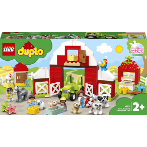 Конструктор LEGO DUPLO Town Фермерський трактор, будиночок та тварини 97 деталей (10952) в Одесі