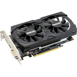 INNO3D PCI-Ex GeForce GTX 1050 TI Twin X2 D5 4G 4GB GDDR5 (128bit) (1392/7000) (DVI, HDMI, DisplayPort) (N105K-2DDV-M5CM) в Одесі